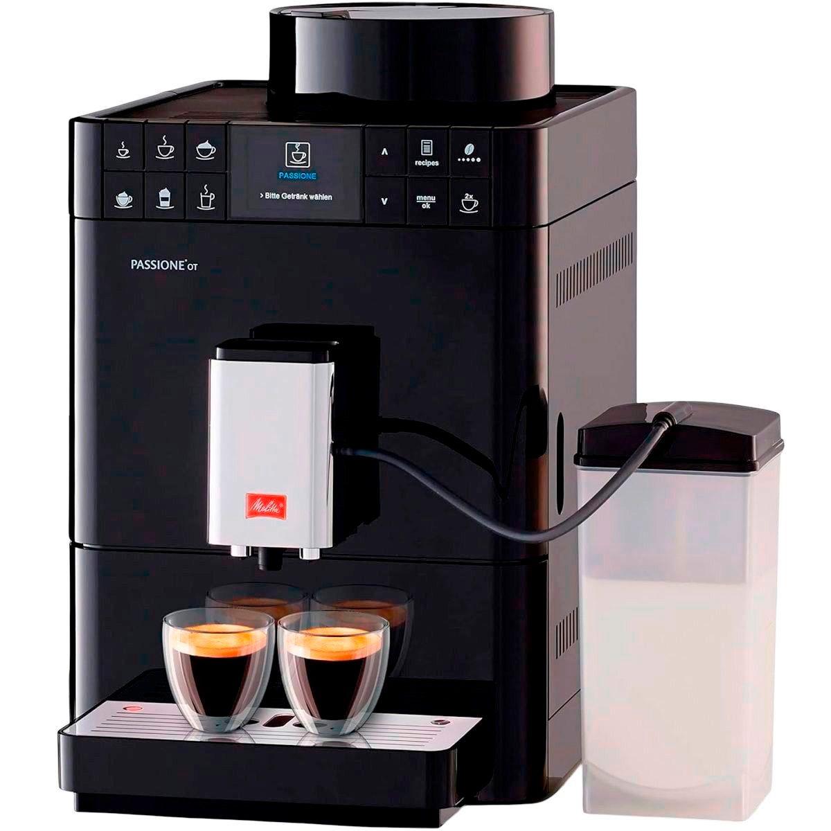 Кавомашина Melitta Caffeo Passione OT Black (F53/1-102) Вітрина Потертості по корпусу [158313], фото 1