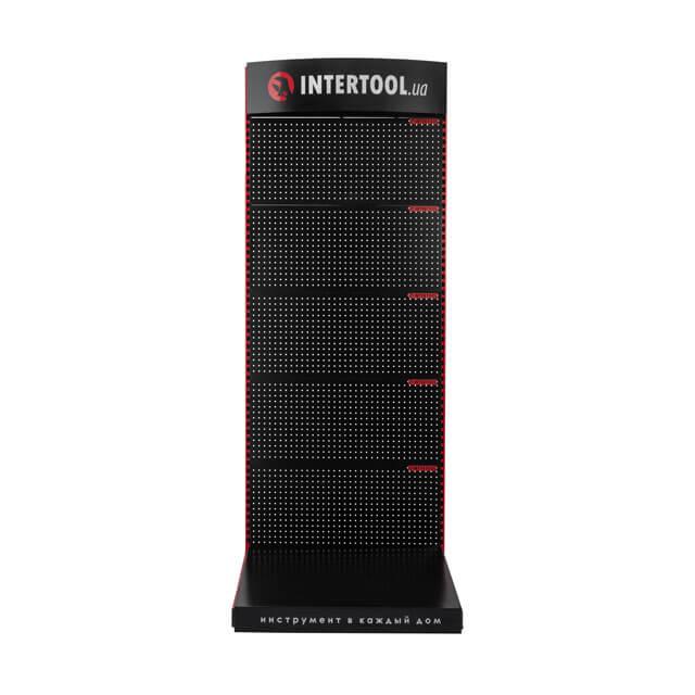 Стенд приставний INTERTOOL (чорний) (комплект із 3-х частин) INTERTOOL PR-5001, фото 1