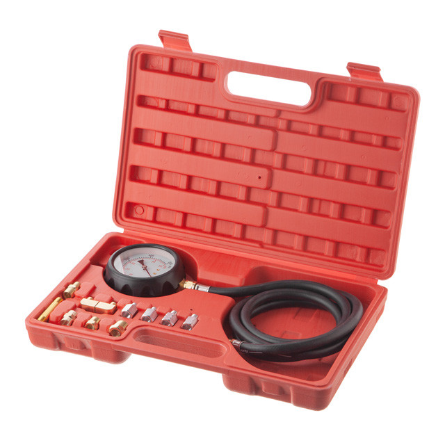 Тестер тиску мастила в двигуні та АКПП, 12 предметів INTERTOOL AT-4007, фото 1