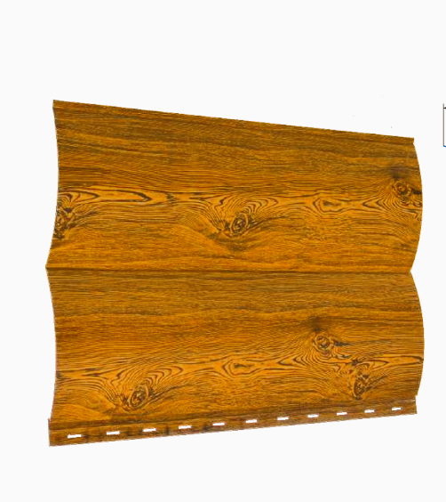 Металевий сайдинг Блок-Хаус  Бревно, фото 1