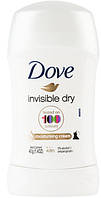 Антиперспірант стік  Dove жіночий Invisible Dry 40 г (4800888221902)