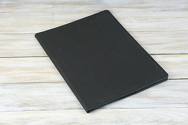 Папка для підпису документів з натуральної шкіри колір Синій