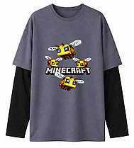 Дитячий лонгслів Minecraft Бджоли