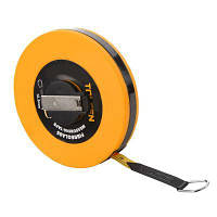 Рулетка 50 м скловолокно 12.5 мм для будівельників та дизайнерів точні вимірювання та зручність використання