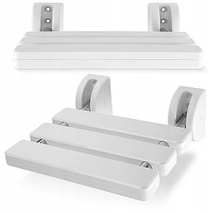 Сидіння для ванни та душу 4FIZJO відкидне, до 100 кг White (P-5905973406529)