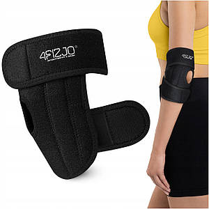 Фіксатор (бандаж) для ліктьового суглоба 4FIZJO MED 1 шт. універсальний Black (P-5905973407380)