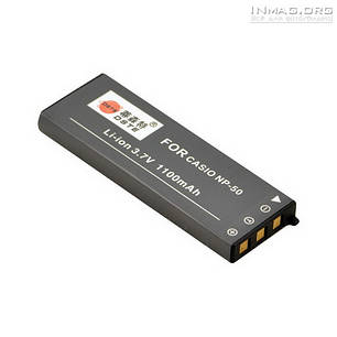Акумулятор для фотоапарата Casio NP-50, 1100-1400 mAh., фото 2