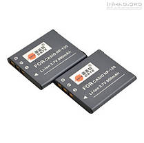 Акумулятор для фотоапарата Casio NP-120, 900 mAh., фото 2