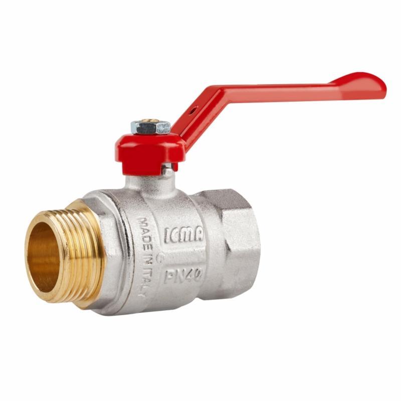 Кран кульовий Icma 1" прямий No352, фото 1