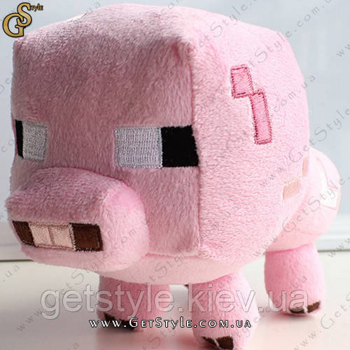 Свинка з Minecraft — "Pig" — 16 х 12 см