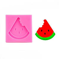 Молд "Кавун" - розмір форми 6*5,5 см, силікон