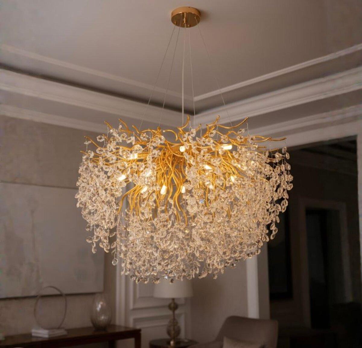 Люстра кришталева класична Sirius WM-7020/800 золото, фото 1