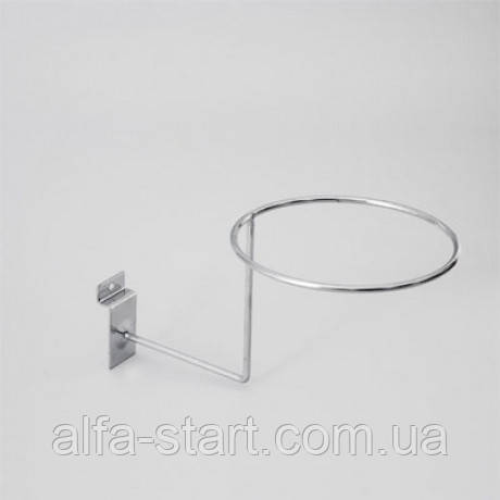 Гачок хромований під шапку на економний панель