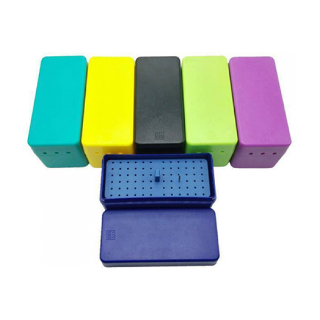 Ендо Бокс пластиковий 72 Інструмента, автоклавуємий 135* Фіолетовий, фото 1