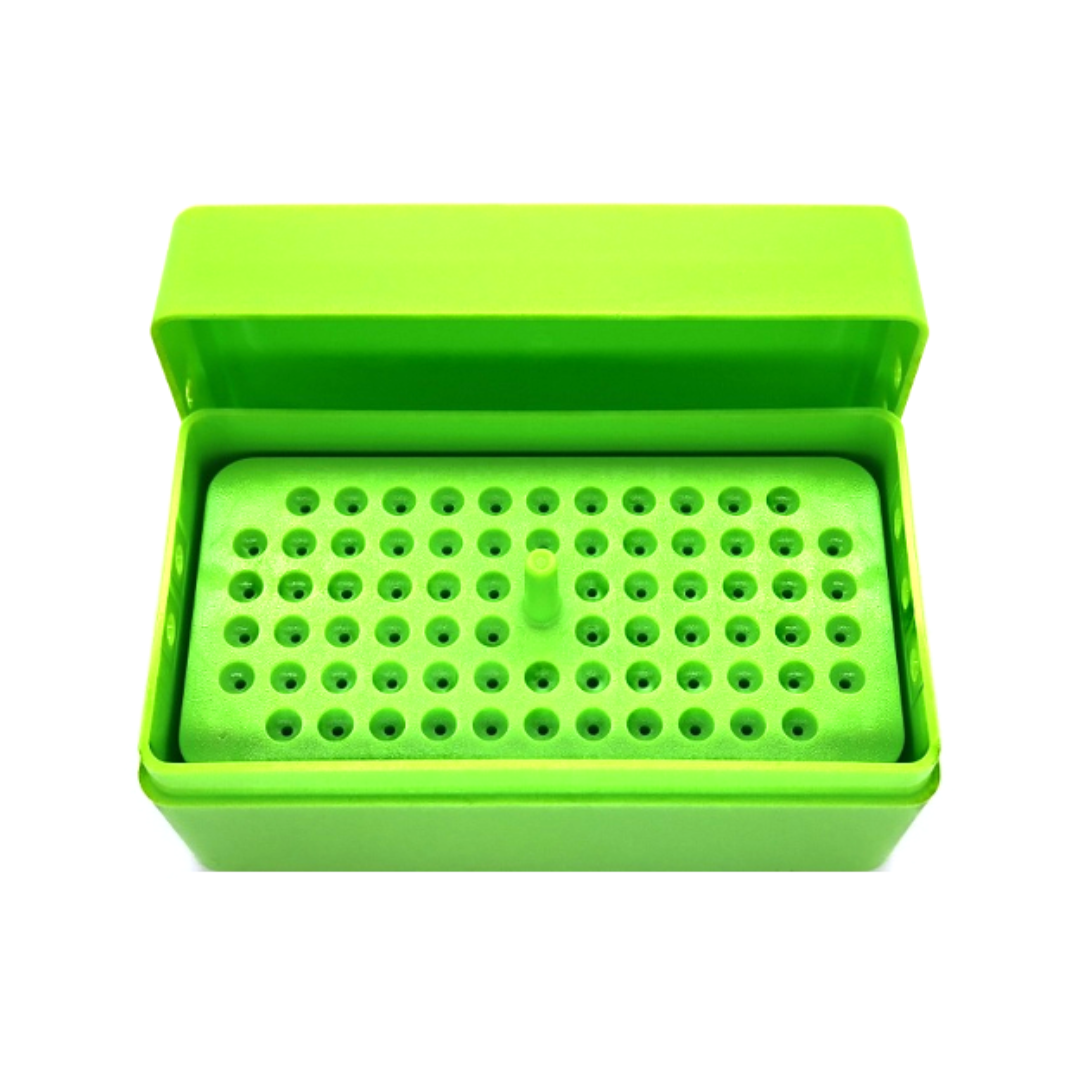 Ендо Бокс пластиковий 72 Інструмента, автоклавуємий 135* Зелений, фото 1