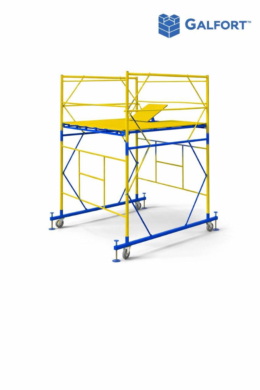 Вишка Тура пересувна 2х2/Н=3.4м, 1+1 комплект , Нmax: 21м, фото 1