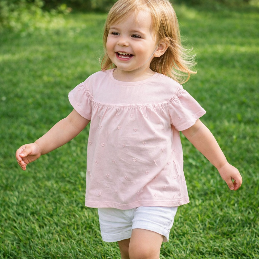 Футболка на дівчинку рожева оверсайз від OVS Італія  бавовна р. 86,92, фото 1