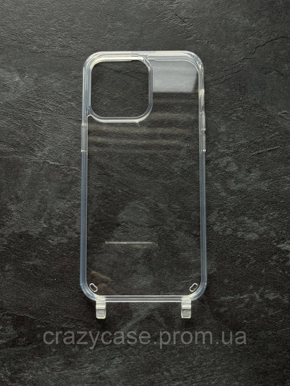 Чохол Clear Case with Strap iPhone 15 Pro Max, фото 1