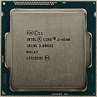 Intel Core i3 4340 SR1NL 3.6 GHz / 4 M / 54 W Socket 1150 Процесор для ПК