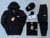 Комплект The North Face TNF 7в1 Зе Норд Фейс ТНФ Костюм набір жилет кофта штани футболка шорти чорний чоловічий жіночий, фото 2