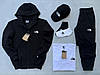 Комплект The North Face TNF 7в1 Зе Норд Фейс ТНФ Костюм набір жилет кофта штани футболка шорти чорний чоловічий жіночий, фото 9