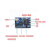 Приймач Bayck ELRS 2.4G для FPV дронів та RC моделей — Надійний радіозв’язок, сумісний з ExpressLRS, фото 4