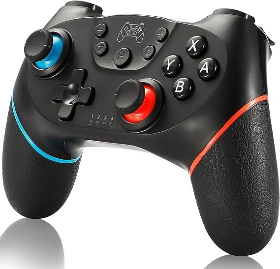 Wireless Pro Controller for Switch – бездротовий контролер з турбо, вібрацією та 6-осьовим гіроскопом, фото 1