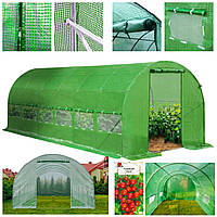 Теплиця 18 м² 600 х 300 см зелений