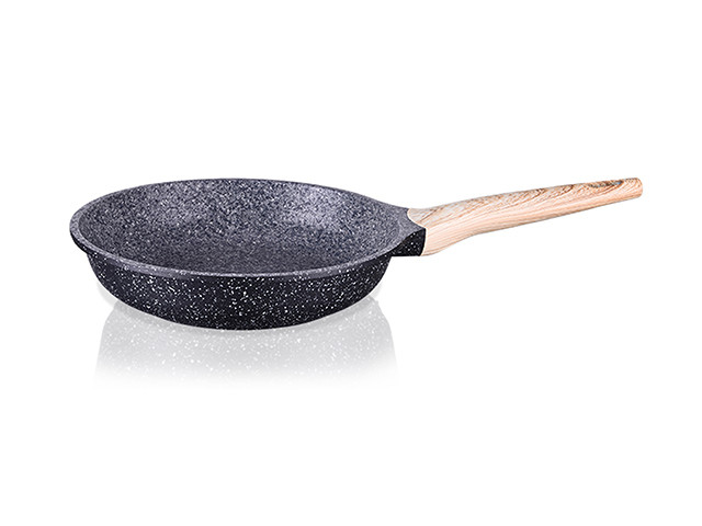 Сковорода з антипригарним кам'яним покриттям 24х5.5 см Fissman "Spotty Stone" (AL-4421.24)
