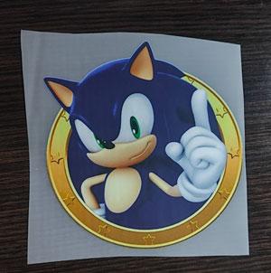 Термоналіпка на одяг   Sonic, фото 1