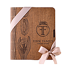 Набір горіхів і сухофуктів книга дерев'яна маленька, фото 3