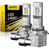 Светодиодные лампы AUXITO HB3 M4 — 80 Вт, 6500K, белый свет, комплект 2 шт., LED лампы без ошибок