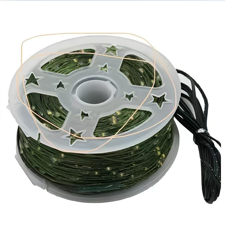 Світлодіодна USB гірлянда дріт Роса 100 LED 10 метрів • Гірлянда Крапля роси для декору будинку, офісу та вулиці yY., фото 1