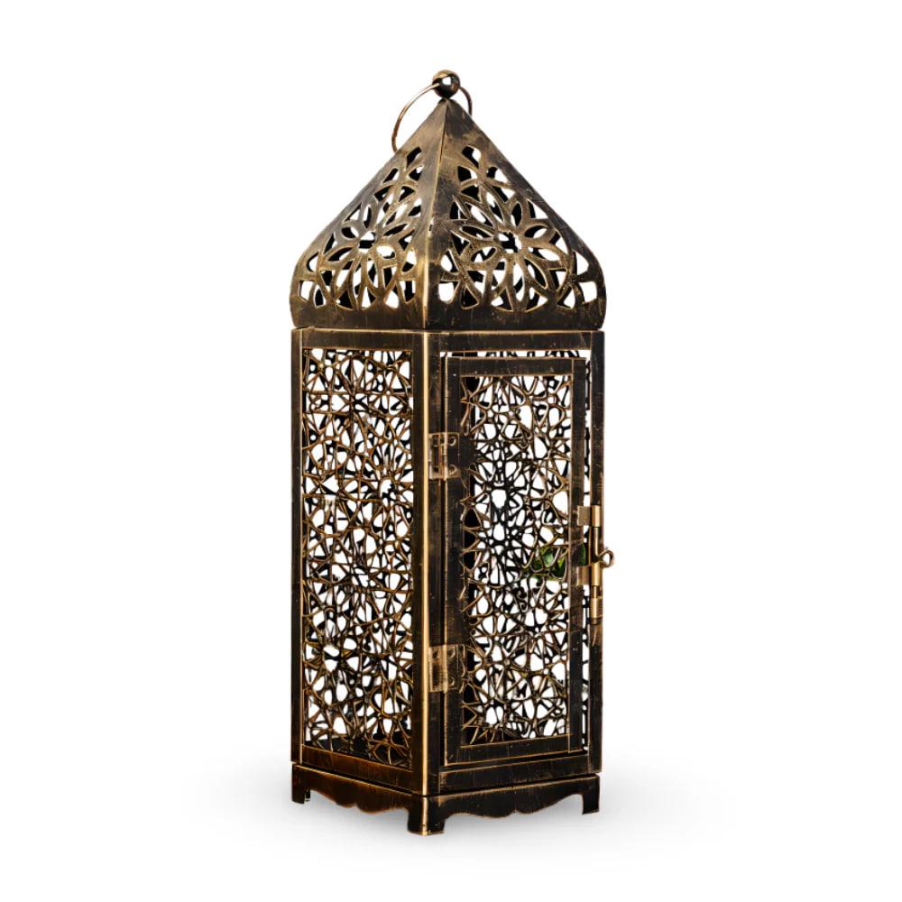 Стильний інтер’єрний підсвічник 9.5×9.5×25 см для дому ∙ Декоративний підсвічник 9.5×9.5×25 см yY., фото 1