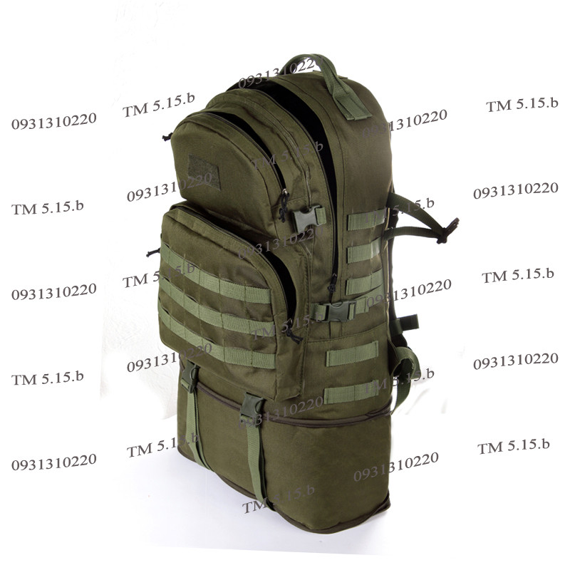 Тактический туристический крепкий рюкзак трансформер 40-60 литров афган - фото 6 - id-p374964764