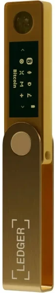 Криптогаманець Ledger Nano X Gold, фото 1
