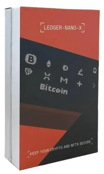 Криптогаманець Ledger Nano X Onyx Black, фото 1