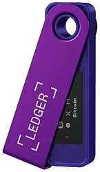 Криптогаманець Ledger Nano S Plus Amethyst Purple Crypto Hardware Wallet (LEDGERSPLUSAP)