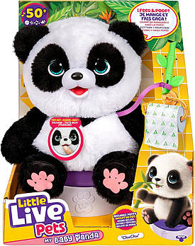 Інтерактивна іграшка Бебі Панда Little Live Pets My Baby Talking Panda ChuChu