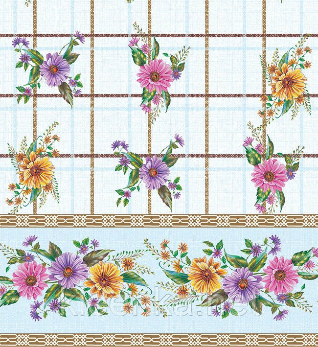 Клейонка столова  Люкс на міцній основі