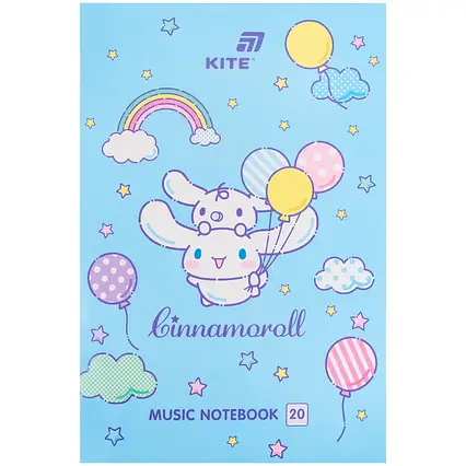 Зошит для нот Kite Cinnamoroll CR26-404