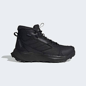 Черевики Terrex Winter Leather Mid Cut Rain.Rdy Cold.Rdy Adidas ID2859, Чорний, Розмір — 43 1/3