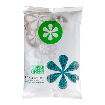 Віск у гранулах SIMPLE USE Flower Green Зелена Квітка 800 грам