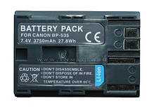 Акумулятор для відеокамери Canon BP-535, 3750 mAh., фото 2