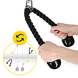 Ручка для тяги 4FIZJO канатна (P-5907739312426), фото 6