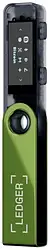 Криптогаманець Ledger Nano S Plus Oxidate Green Crypto Hardware Wallet (LEDGERNANOS-OGREEN-RK)