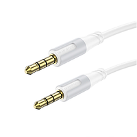 Кабель Aux 3.5 мм Borofone BL19 (Білий)