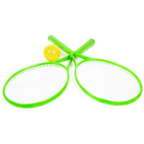 Іграшка "Дитячий набір для гри в теніс ТехноК" колір салатний (2957), фото 1