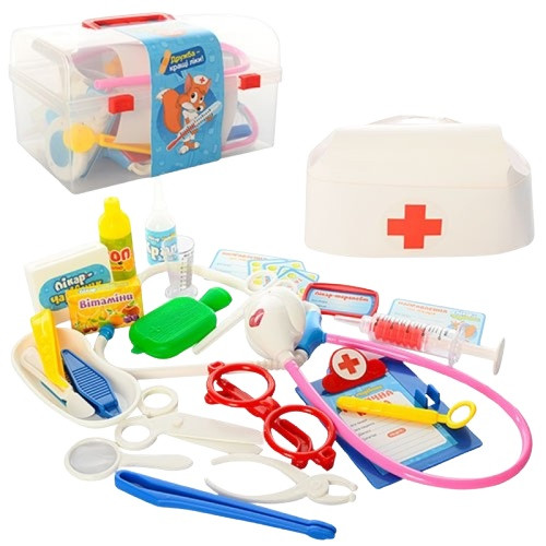Ігровий набір лікаря LimoToy у валізі (M 0459), фото 1