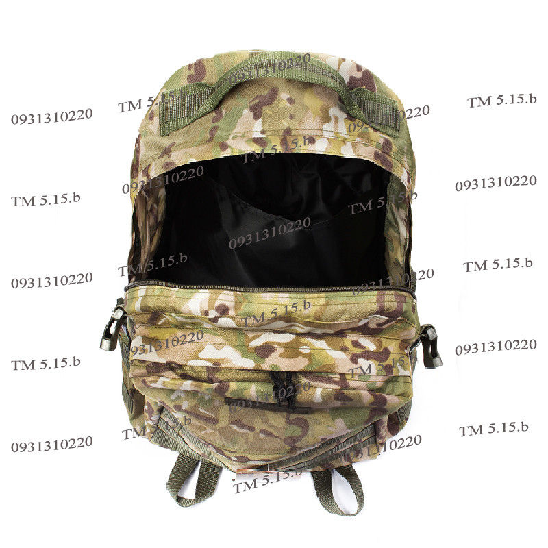 Тактический походный супер-крепкий рюкзак с органайзером на 40 литров мультикам. Армия, спорт, туризм, рыбалка - фото 7 - id-p442681483